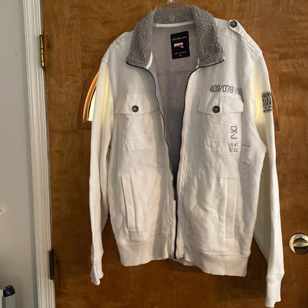 Mens new zippered jacket
